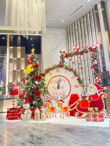 trang trí noel cho chung cư