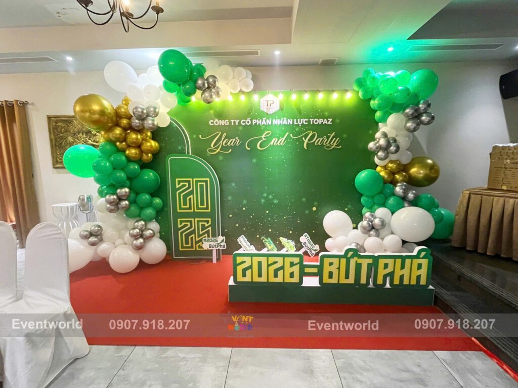 backdrop year end party 2