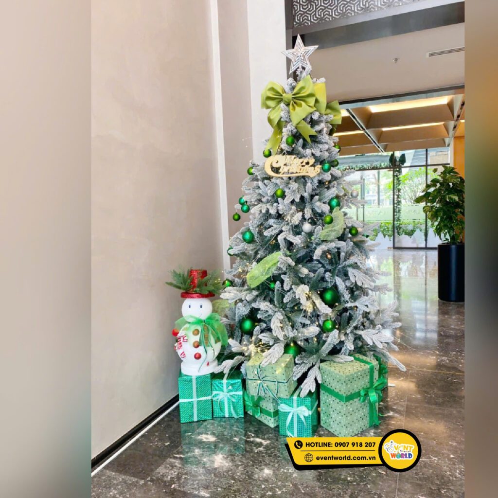Trang trí Noel chung cư